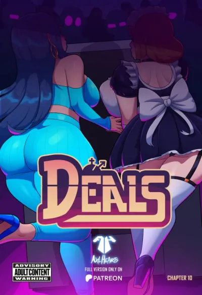 Seductive Shifts: AxlHearts Enthralling Western Adult Comic