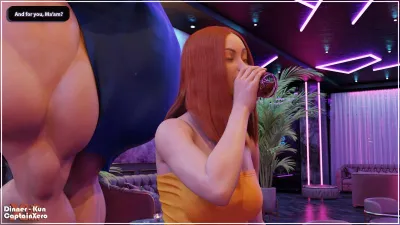 Giantess Delight - A Boozy Adventure - Hucow 3D Adult Comic