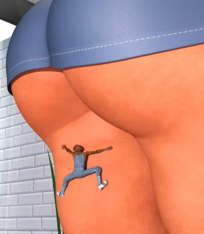 GTSFantasy1 - The Mini Guys Sizzling Fantasy - 3D Adult Comic with Huge Breasts, Big Ass & Tall Girl Domination