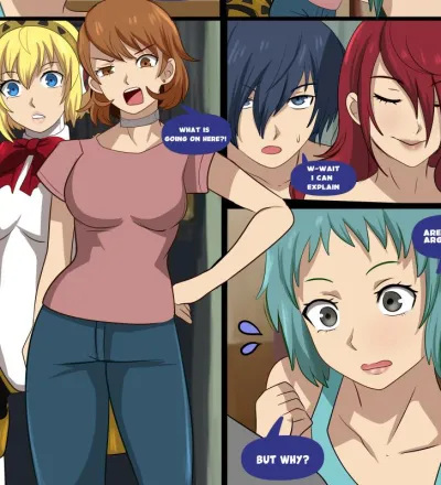 Karbuitts Wild Rodeo - Adult Comic Parody with Big-Breasted Characters from Persona 3 & Ffm Threesomes