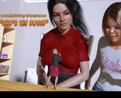 3D Mistress Tames Mini Girl in Bondage-BDSM Saga