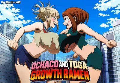 Giantess Ochaco & Togas Ramen Escapade 1: Transformed Western Adult Comics