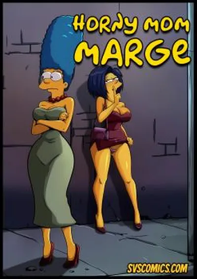 Horny Mom Marge: The Simpsons XXX Parody - A Hilarious Adult Comic Adventure!