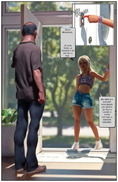 3D French MaidXXX: Big Breasts, Big Dick, Young & Old Man - Tab109s Dirty Gramps: Paid in Full