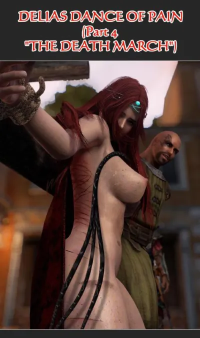 3D Delias Desires of Pain - Explicit Apparel, Crimson Fluids, Dominance, Adult Comic Adventure
