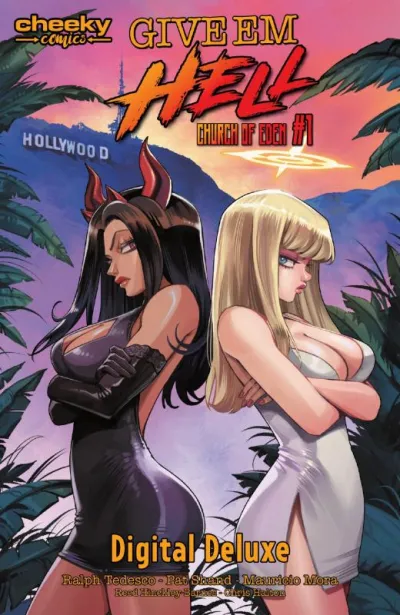 Chasing Edens Hells - Western Adult Adventure with Demonic Vixen and Big Breasts - Cheeky Comics