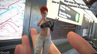 Chooch420 - Subway School - 3D Adult Comic