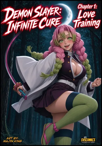 Demon Slayer: Infinite Passion, Explicit Love Lessons with Majin King - X-Rated Adult Parody Comic