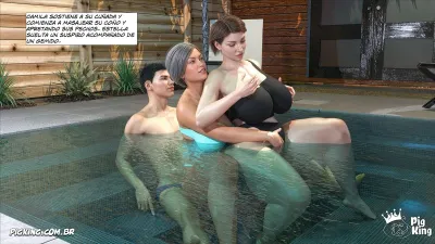 3D Mature Honeymoon Adventure - Ms. Camilas Steamy Bikini Surprise (feat. PigKing) for MILF Lovers & Incesto Fans