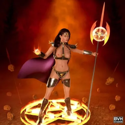 Magical X-Adults: Fantasys 3D Conquests by Caldwell & Sorayama