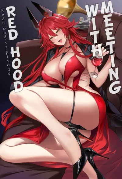 Seductive Nikkes Red Hood Reunion - Sultry Adult Manga with Curves, Kinky Kisses & More