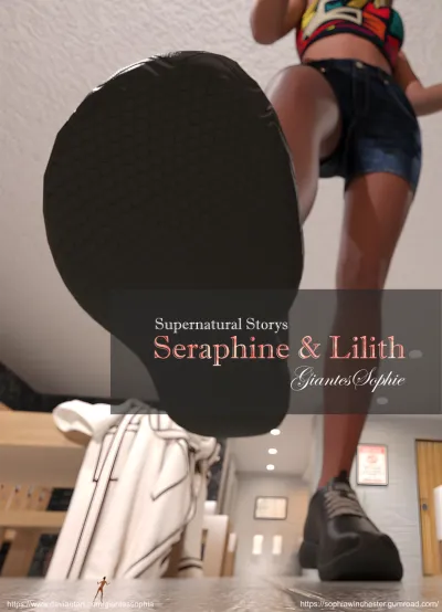 Gtssophies Epic 3D Adventure: Sera & Lils Giantess Fantasy with Curvy Big Breasts and Mini Me!