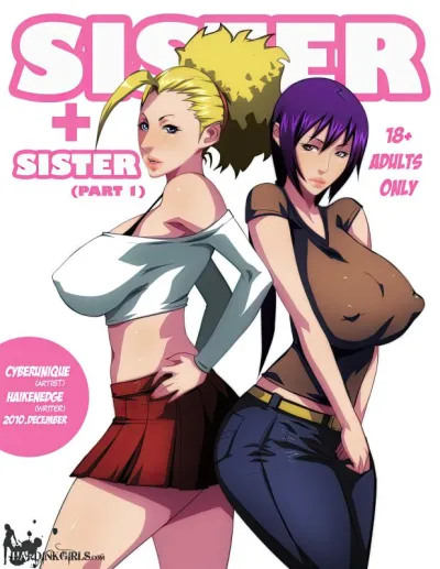 Cyberunique - Sister + Sister Part 1-2 - Western Adult Comic